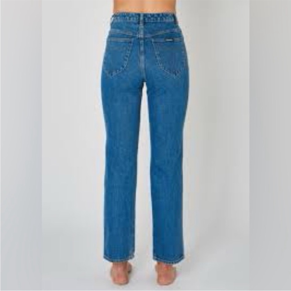 ROLLA'S Original High Rise Straight Jeans, Cindy Blue